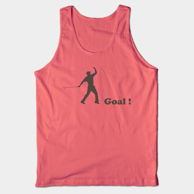 Golf Goal Tank Top by NineBlack